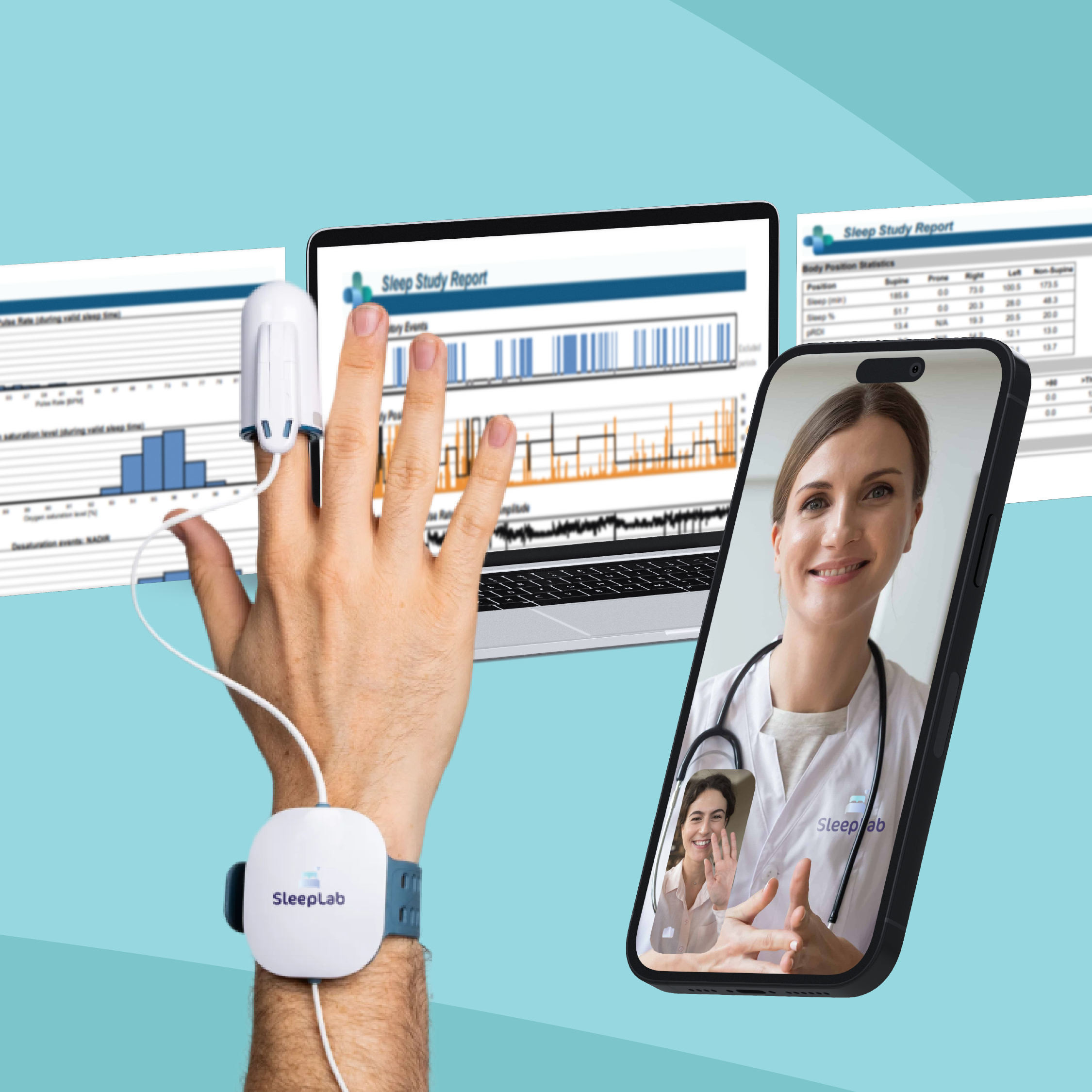 SleepLab verbindet moderne Schlafdiagnostik mit telemedizinischer Betreuung. Nach der Schlafanalyse Schweiz bespricht eine Fachärztin die Ergebnisse direkt per Video, um Therapieempfehlungen individuell anzupassen.
